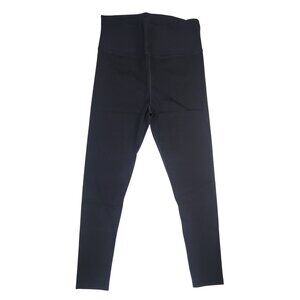 White Birch Leggings High Waist Sassy Black Compression Womens Size Med New